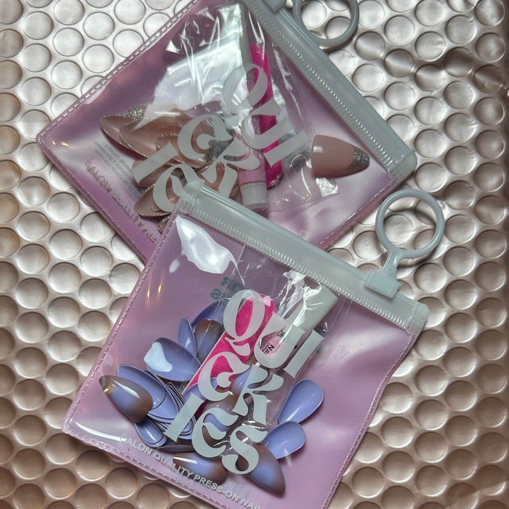 Quickies Nail Press-On Set of 2